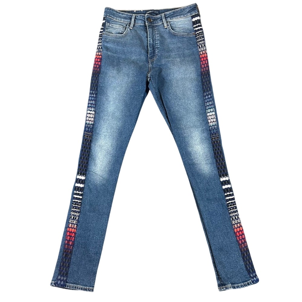 Levis Made &‎ Crafted 721 High Rise Skinny Jeans Japanese Denim 29/30 Fits 30x29